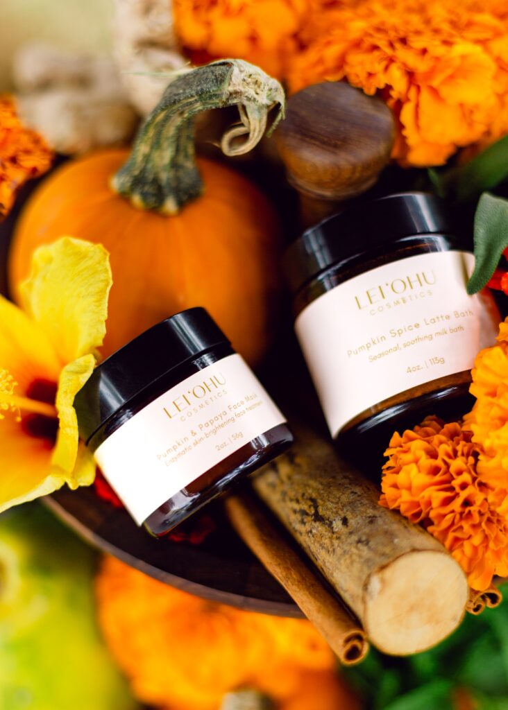 pumpkin spice beauty products